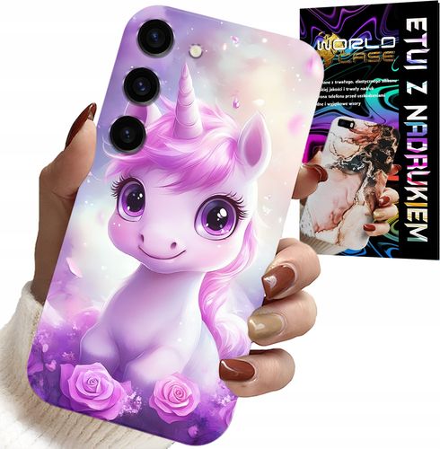 ETUI DO SAMSUNG GALAXY S23 - SŁODKI JEDNOROŻEC, WZORY DLA DZIECI CASE na Arena.pl