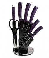zestaw noży berlinger haus bh-2560 purple w stojaku