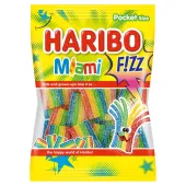 HARIBO ŻELKI 85G MIAMI FIZZ KWAŚNE PASKI
