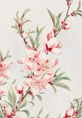 Plakat 70x100cm Peach Tree, Morikaga Japoński Vintage