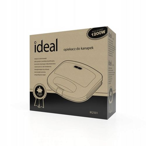 TOSTER OPIEKACZ DO KANAPEK TOSTÓW SANDWICH NIEPRZYWIERAJĄCA POWŁOKA na Arena.pl