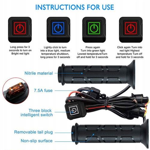 Manetki podgrzewane X-ATV + kciuk podgrzewany AT-08318-X na Arena.pl