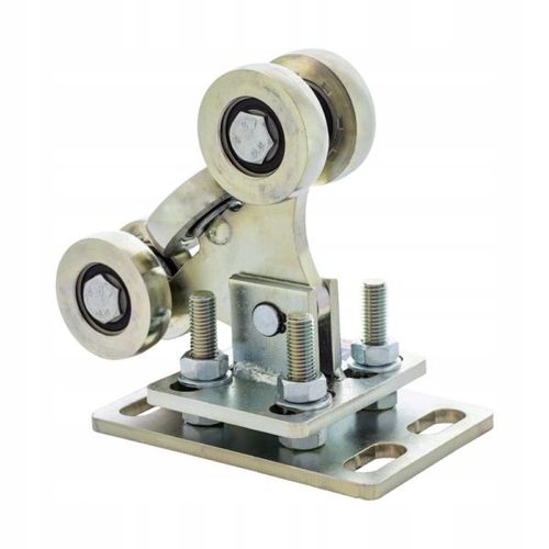 FULL ZESTAW wózek wózki rolki do bramy przesuwnej 70x70 MADE IN POLAND na Arena.pl