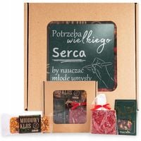 PREZENT DLA NAUCZYCIELA PODZIĘKOWANIE zestaw dzień nauczyciela herbata box