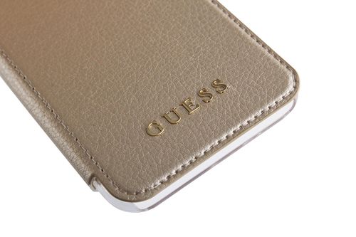 GUESS BOOK IRIDESCENT Apple iPhone X - GOLD na Arena.pl