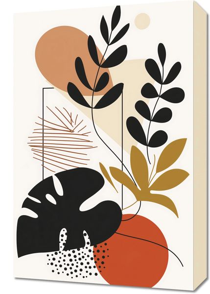 Obraz 40x60cm Zawisły Liść zdjęcie 1