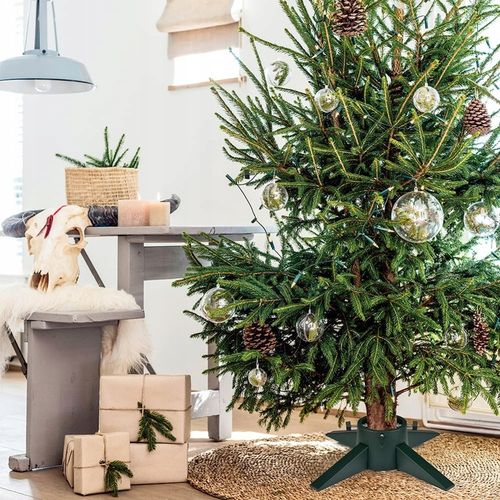 Stojak choinkowy z pojemnikiem na wodę 1l podstawka pod choinkę drzewko na Arena.pl