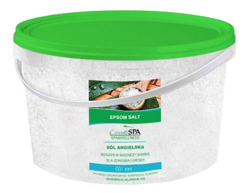 ORYGINALNA JEDYNA NATURALNA SÓL EPSOM, GORZKA, SIARCZAN MAGNEZU 5 KG KĄPIEL na Arena.pl