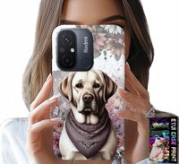 ETUI DO XIAOMI REDMI 12C - PIESEK PIESKI HUSKY PSIE WZORY + SZKŁO