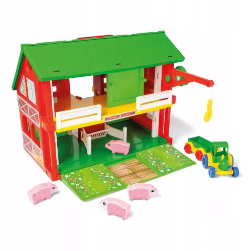 Domek piętrowy Play House farma WADER 25451 super prezent na urodziny na Arena.pl