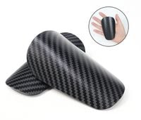 Mini ochraniacze piłkarskie CARBON SHIELD S 10x6cm - wzmacniane lekkie