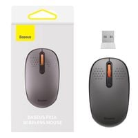 bezprzewodowa myszka baseus f01a 2.4g 1600dpi (szara)