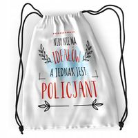 Plecak Dla Policjanta Sportowy Szkolny Worek Torba Z Nadrukiem Ze Zdjęciem