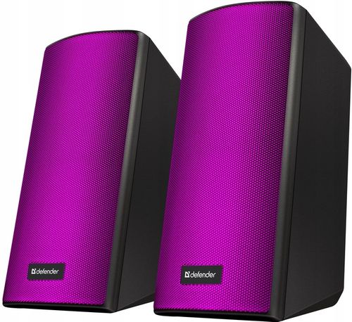 GŁOŚNIKI 2.0 DO LAPTOPA PC KOMPUTEROWE GAMINGOWE LED RGB USB 5V 8W DEFENDER na Arena.pl