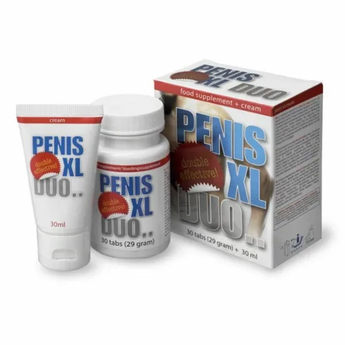 penisxl duo pack zestaw tabletek i kremu - wsparcie dla męskiej kondycji na Arena.pl