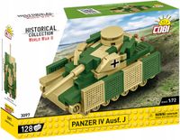 Klocki EDUKACYJNE Kolekcjonerskie Dla PASJONATA Czołg Panzer IV Ausf. Model