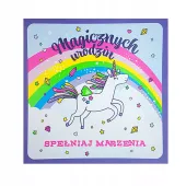 Karnet Kw Unicorn Tęcza