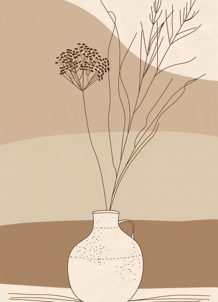 Plakat 13x18cm Kojący Wazon zdjęcie 1