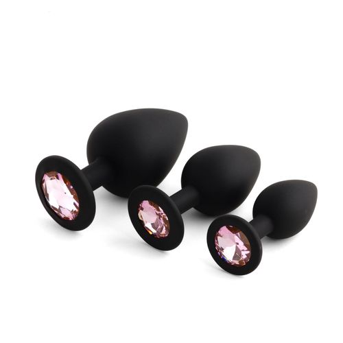 Jewellery - Silicone Plug - Set Black na Arena.pl