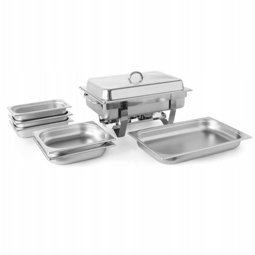 Podgrzewacz na pastę GN1/1 w zestawie z pojemnikami GN 2x 1/2 i 3x 1/3 na Arena.pl