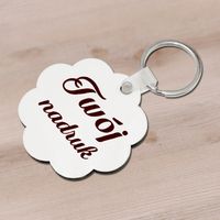 Brelok z MDF-u z Twoim zdjęciem