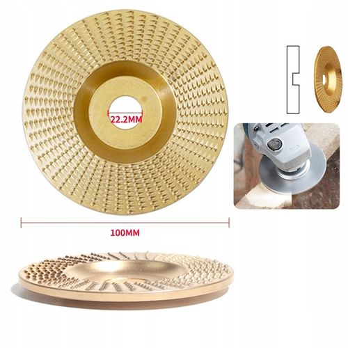 3X TARCZA DO SZLIFOWANIA DREWNA PŁYT WIÓROWYCH 100MM 22.2MM TARNIK na Arena.pl