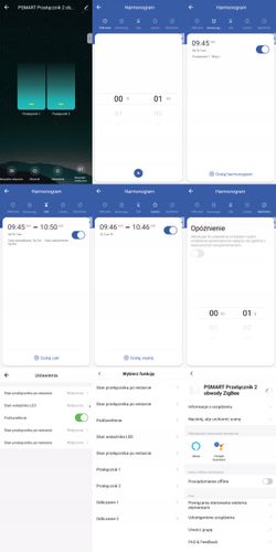 Przełącznik Włącznik 2 Obwody ZigBee TUYA Przycisk PSMART Biały na Arena.pl