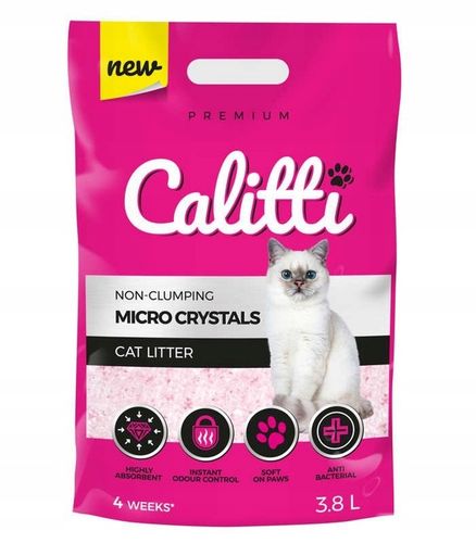 Calitti Micro Crystals żwirek silikonowy 8x3,8l na Arena.pl