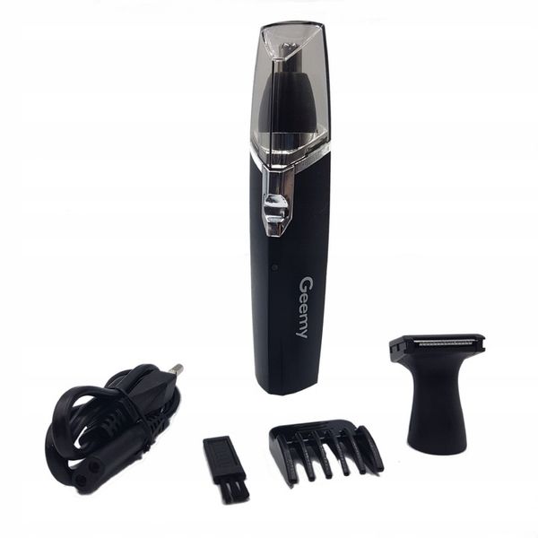 TRYMER MASZYNKA GOLARKA DO NOSA USZU BRODY BRWI GEEMY 2w1 SOLIDNA zdjęcie 3