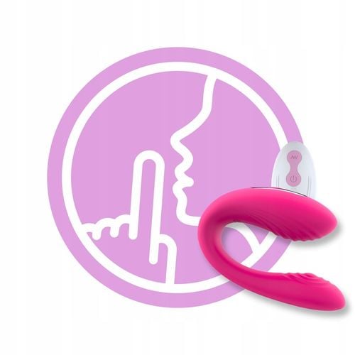 WIBRATOR DLA PAR masażer punktu G łechtaczki i penisa prezent NA WALENTYNKI na Arena.pl