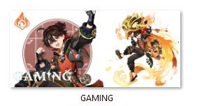 Kubek Genshin Impact - Gaming na Arena.pl