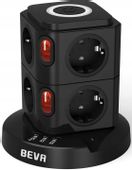 LISTWA ZASILAJĄCA PRZEPIĘCIOWA OCHRONNA 11w1 8 GNIAZDEK + 3 USB LAMPKA LED