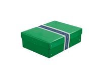 box mono a4/100mm zielony 2827