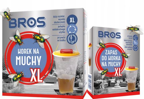 zestaw bros - worek na muchy xl + zapas do worka na muchy xl na Arena.pl