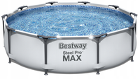 BASEN OGRODOWY STELAŻOWY Z POMPA Bestway 305x305 ZESTAW Z POKRYWA 22w1 2025