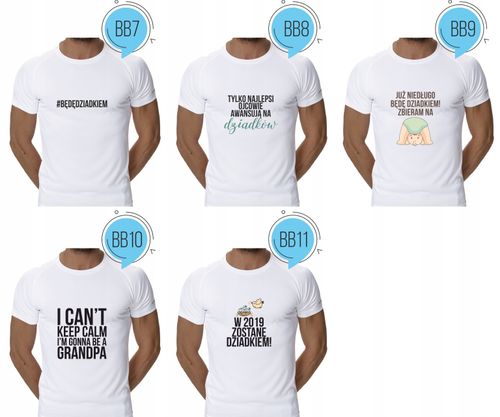 Koszulka z napisem DLA BABCI prezent na Arena.pl