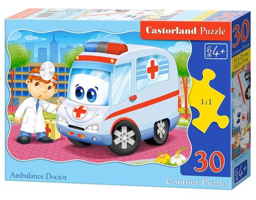 Puzzle 30 el. ambulance doctor na Arena.pl