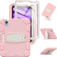 Etui Pancerne iPad Pro 12.9 2020 / 2018 Stojak Amortyzacja Różowe