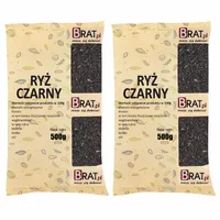 Ryż czarny 1kg  (2x500g) Wysoka JAKOŚĆ Produkt NATURALNY