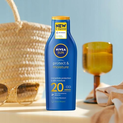 Nivea Protect & Moisture SPF20 Balsam Do Opalania na Arena.pl