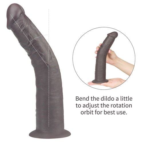 10'' dual layered platinum silicone rotator na Arena.pl