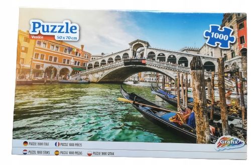 Puzzle Wenecja 1000 elementów Puzzle Grafix 1000 na Arena.pl