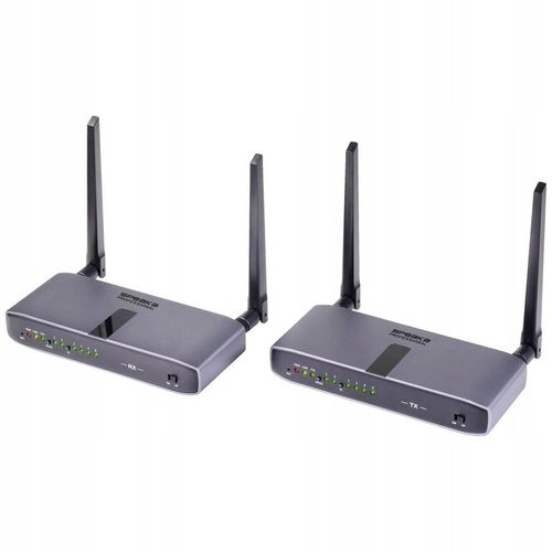 Zestaw transmisji radiowej HDMI 150m 5GHz SpeaKa Professional SP-HWE-800 na Arena.pl