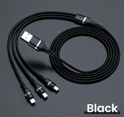 Kabel USB 3w1 Lightning Micro USB USB-C na Arena.pl