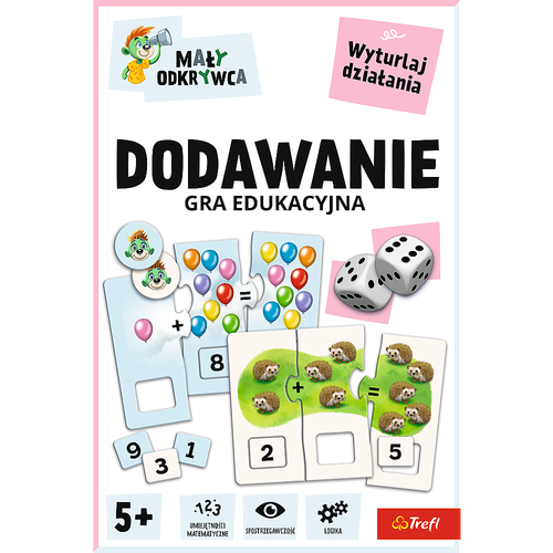 GRA - Dodawanie/Mały Odkrywca Trefl 02805 na Arena.pl
