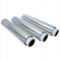 Folia Spożywcza Aluminiowa Cateringowa Gastronomiczna Srebrna Mocna 29 cm