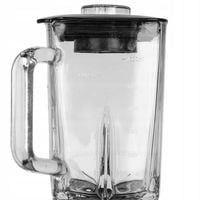 Blender kielichowy Heckermann szklany 1600 W 1600 ml czarny
