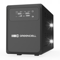 UPS ZASILACZ AWARYJNY Greencell PowerCore 1200VA 800W AVR 12VDC LCD