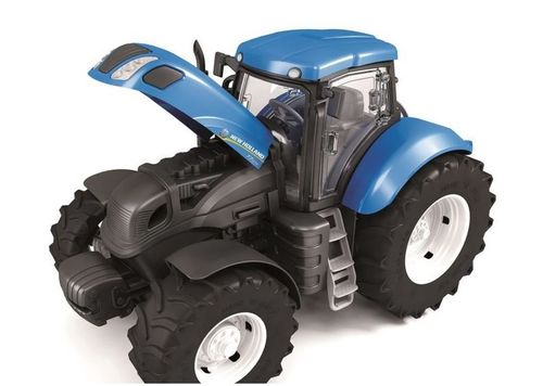 DUŻY TRAKTOR NEW HOLLAND OTWIERANE DRZWI 1:16 na Arena.pl