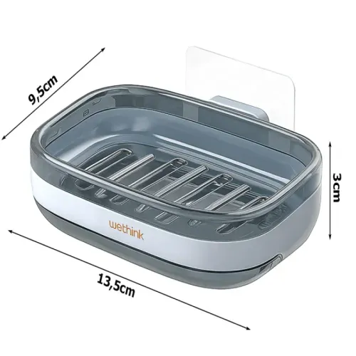 Mydelniczka na mydło pojemnik odpływ wody do kąpieli ścienna stojąca na Arena.pl